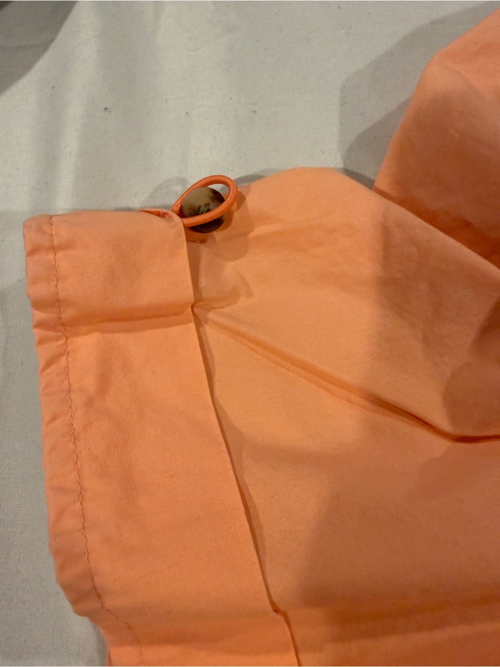 Jurassic Cosplay 90s Universal Bounding Light Coral Short Sleeve Button-Up Shirt - Picture 10 of 13